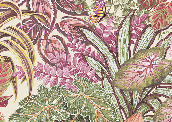 Canopy, Blood Orange - Roman Blind - Image 7